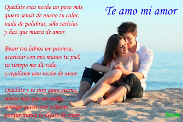 Te Amo Mi Amor Con Todo Mi Corazón Con Mi Corazón Poemas De Amor 3964